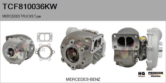 FLAMAR TCF810036KW - Турбина, принудително пълнене с въздух vvparts.bg