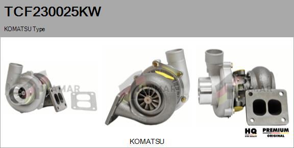 FLAMAR TCF230025KW - Турбина, принудително пълнене с въздух vvparts.bg