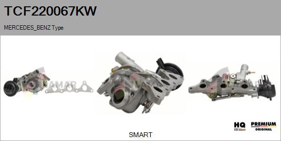 FLAMAR TCF220067KW - Турбина, принудително пълнене с въздух vvparts.bg