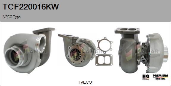 FLAMAR TCF220016KW - Турбина, принудително пълнене с въздух vvparts.bg