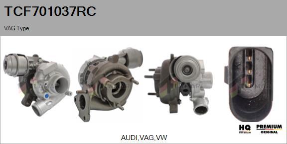 FLAMAR TCF701037RC - Турбина, принудително пълнене с въздух vvparts.bg