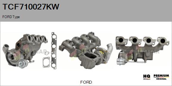 FLAMAR TCF710027KW - Турбина, принудително пълнене с въздух vvparts.bg