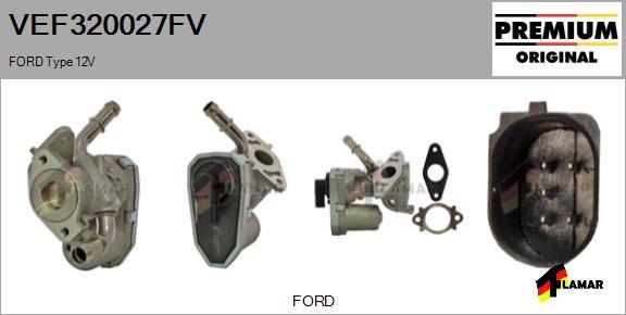 FLAMAR VEF320027FV - AGR-Клапан vvparts.bg