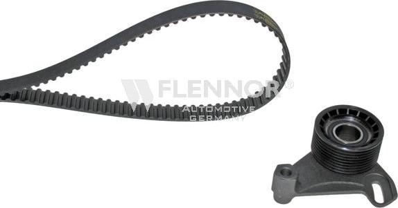 Flennor F904967 - Комплект ангренажен ремък vvparts.bg