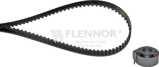 Flennor F904909 - Комплект ангренажен ремък vvparts.bg