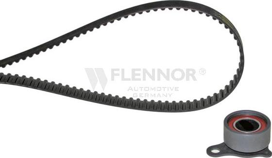 Flennor F904932 - Комплект ангренажен ремък vvparts.bg