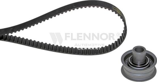 Flennor F904937 - Комплект ангренажен ремък vvparts.bg