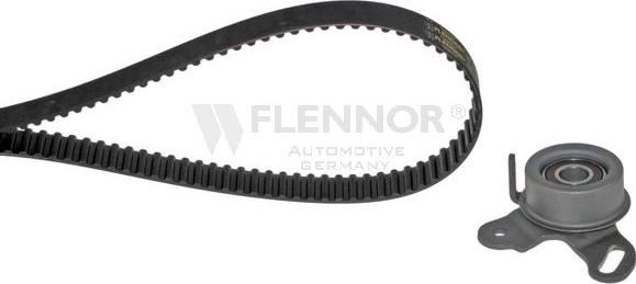 Flennor F904925 - Комплект ангренажен ремък vvparts.bg