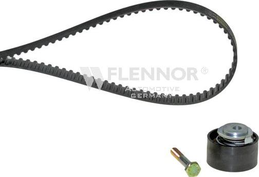 Flennor F904460V - Комплект ангренажен ремък vvparts.bg