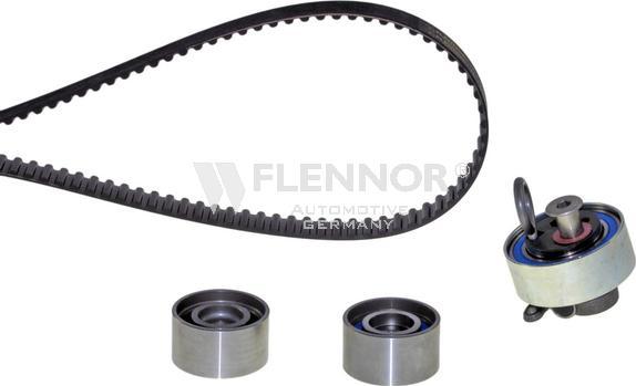 Flennor F904483V - Комплект ангренажен ремък vvparts.bg