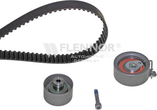 Flennor F904470V - Комплект ангренажен ремък vvparts.bg