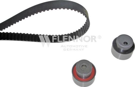 Flennor F904067 - Комплект ангренажен ремък vvparts.bg