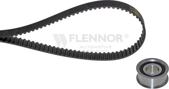 Flennor F904013 - Комплект ангренажен ремък vvparts.bg