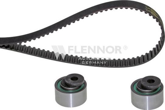 Flennor F904195 - Комплект ангренажен ремък vvparts.bg