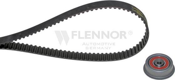 Flennor F904146V - Комплект ангренажен ремък vvparts.bg