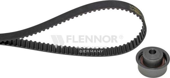 Flennor F904104V - Комплект ангренажен ремък vvparts.bg