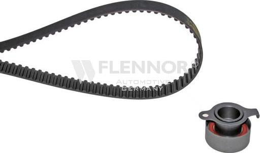 Flennor F904121V - Комплект ангренажен ремък vvparts.bg