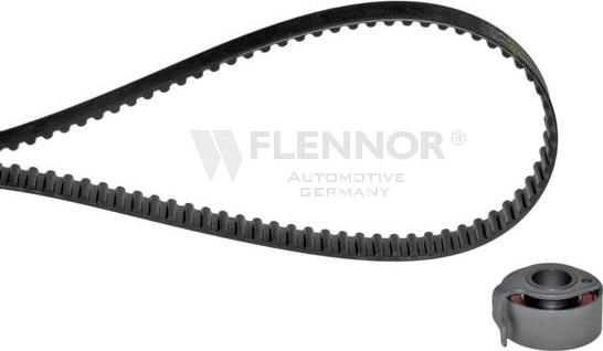 Flennor F904177 - Комплект ангренажен ремък vvparts.bg