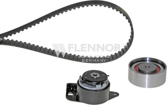 Flennor F904324V - Комплект ангренажен ремък vvparts.bg