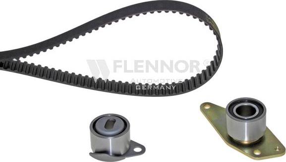 Flennor F904374V - Комплект ангренажен ремък vvparts.bg