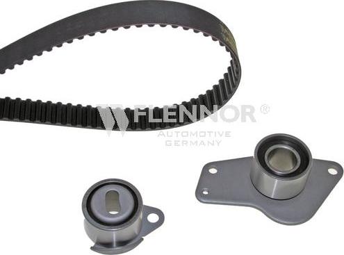 Flennor F904373V - Комплект ангренажен ремък vvparts.bg