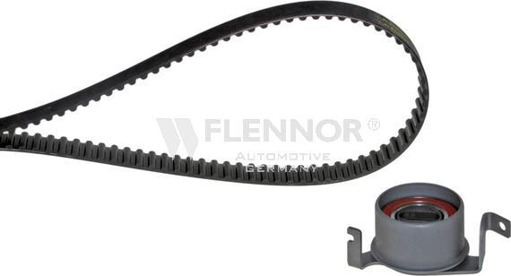 Flennor F904249V - Комплект ангренажен ремък vvparts.bg