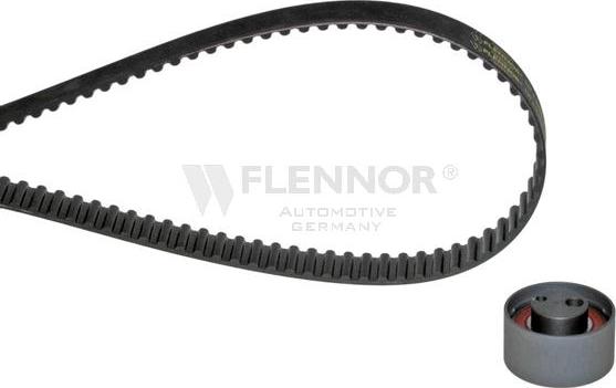 Flennor F904207V - Комплект ангренажен ремък vvparts.bg