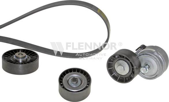 Flennor F906PK1228 - Комплект пистов ремък vvparts.bg