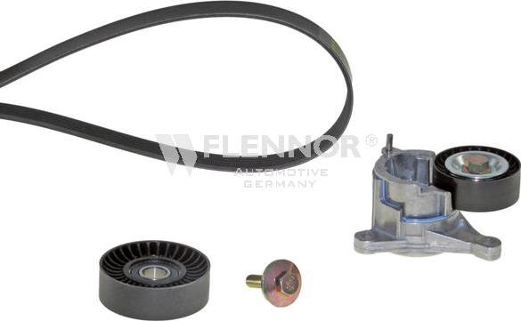 Flennor F906PK1708 - Комплект пистов ремък vvparts.bg