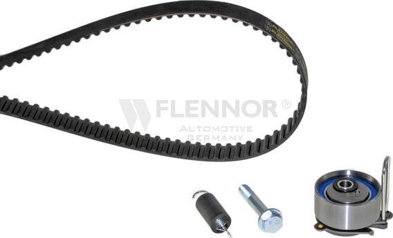 Flennor F914418V - Комплект ангренажен ремък vvparts.bg