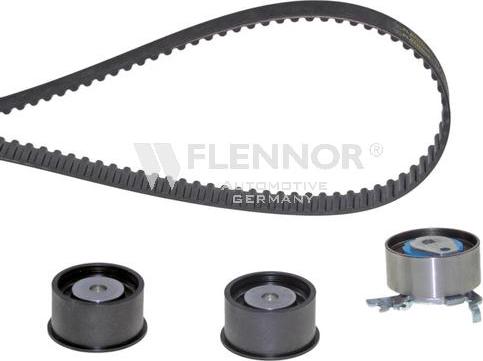 Flennor F914431V - Комплект ангренажен ремък vvparts.bg