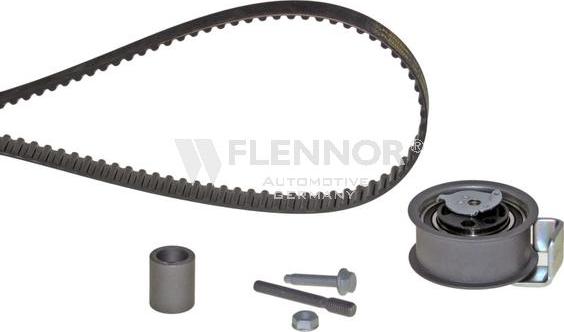 Flennor F924458V - Комплект ангренажен ремък vvparts.bg