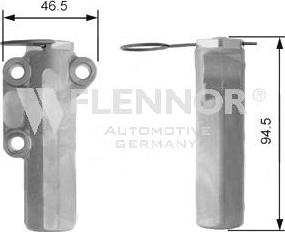 Flennor FD99003 - Демпер (успокоител-ртепт.вибр.), зъбен ремък vvparts.bg