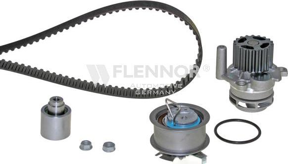 Flennor FP44458V-1 - Водна помпа+ к-кт ангренажен ремък vvparts.bg