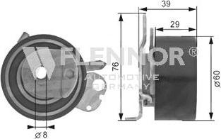 Flennor FS02103 - Обтяжна ролка, ангренаж vvparts.bg