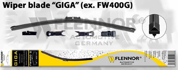 Flennor FW380G - Перо на чистачка vvparts.bg