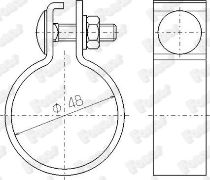 Fonos 81917 - Тръбна връзка, изпускателна система vvparts.bg