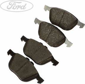 FORD 1 797 211 - Комплект спирачно феродо, дискови спирачки vvparts.bg