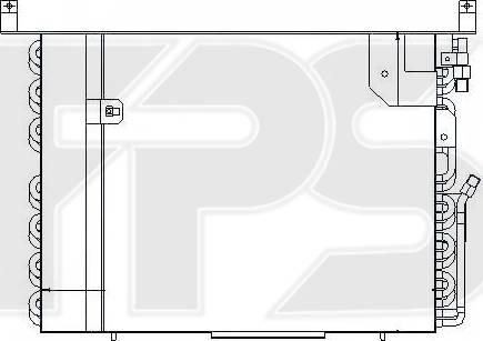 FPS FP 46 K104 - Кондензатор, климатизация vvparts.bg