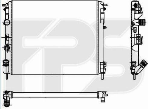 FPS FP 56 A933-X - Въздушен филтър vvparts.bg