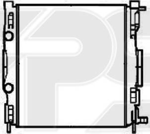 FPS FP 56 A398 - Радиатор, охлаждане на двигателя vvparts.bg