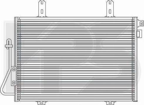 FPS FP 56 K161 - Кондензатор, климатизация vvparts.bg