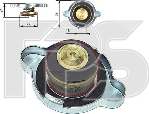 FPS FP 29 R06 - Капачка, радиатор vvparts.bg