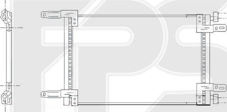 FPS FP 26 K56 - Кондензатор, климатизация vvparts.bg