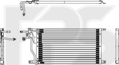 FPS FP 28 K80-X - Кондензатор, климатизация vvparts.bg