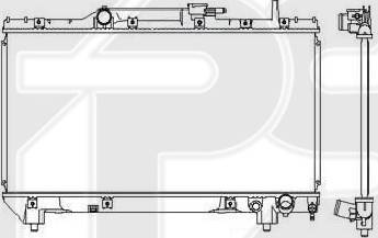 FPS FP 70 A520 - Радиатор, охлаждане на двигателя vvparts.bg