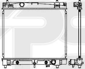 FPS FP 70 A527 - Радиатор, охлаждане на двигателя vvparts.bg