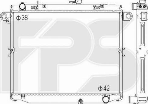 FPS FP 70 A1299 - Стартер vvparts.bg