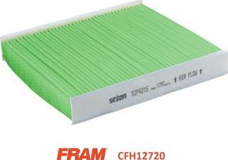 FRAM CFH12699 - Филтър купе (поленов филтър) vvparts.bg