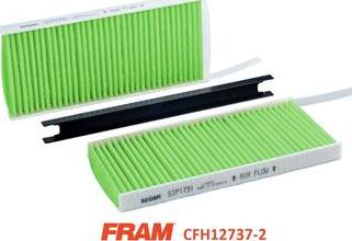 FRAM CFH12695 - Филтър купе (поленов филтър) vvparts.bg